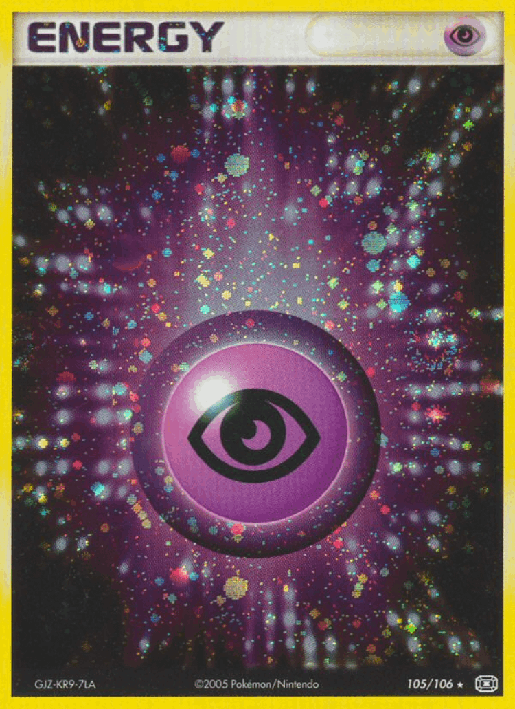 Psychic Energy #105 from Emerald - Rare Holo