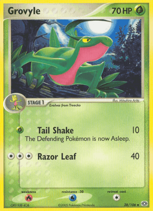 Grovyle 28, Emerald
