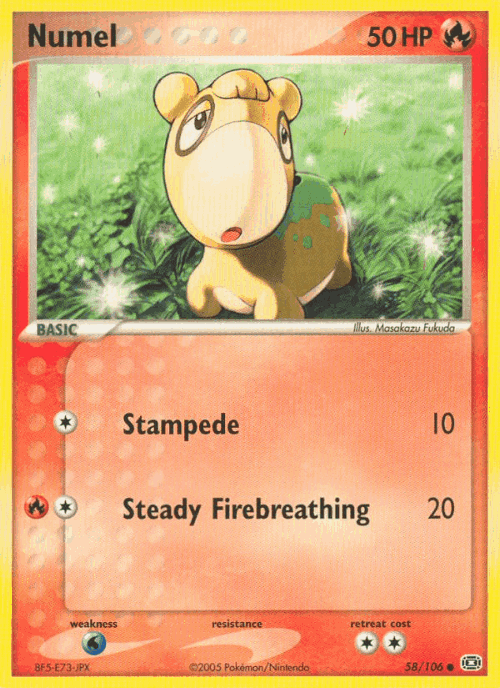 Numel #58 from Emerald - Common - Illustrated by Masakazu Fukuda