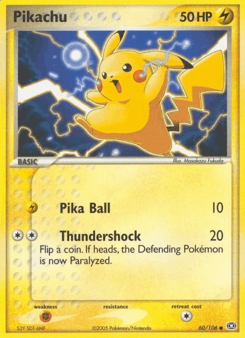Pikachu 60, Emerald