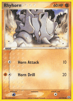 Rhyhorn 62, Emerald