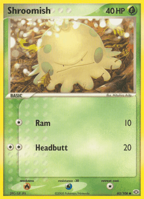 Shroomish 63, Emerald