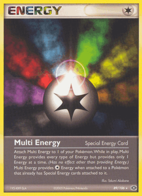 Multi Energy 89, Emerald