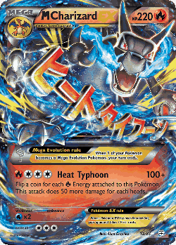 M Charizard-EX card art