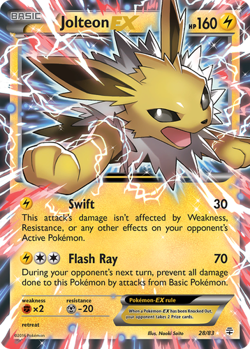 Jolteon-EX 28, Generations