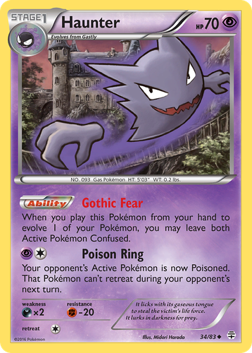Haunter 34, Generations