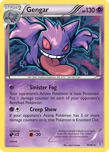 Gengar 35, Generations