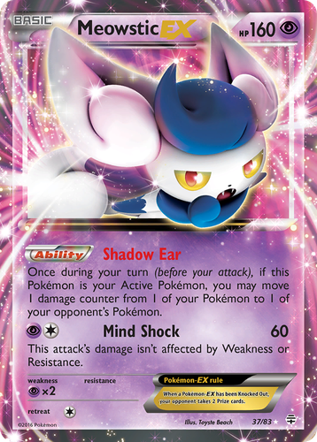 Meowstic-EX 37, Generations