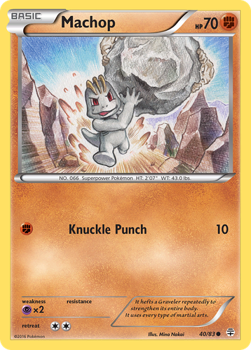 Machop 40, Generations
