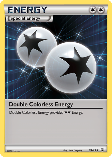 Double Colorless Energy 74, Generations