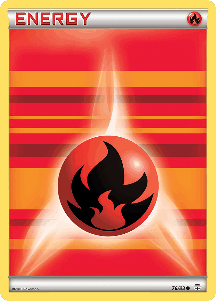 Fire Energy #76 from Generations - Common