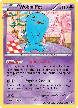 Wobbuffet Pokémon TCG card art