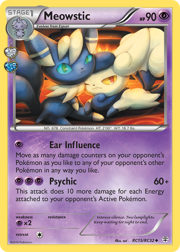 Meowstic 15, Generations