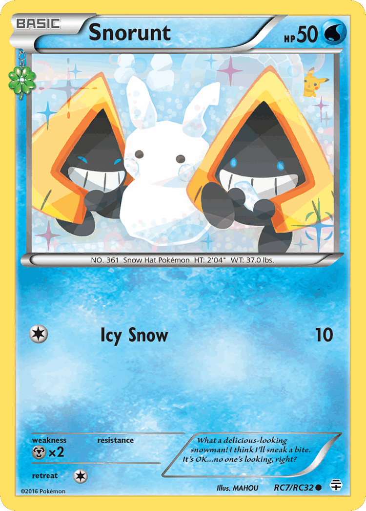 Snorunt #7 from Generations - Common - Illustrated by MAHOU