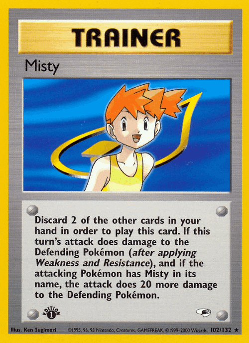 Misty 102, Gym Heroes