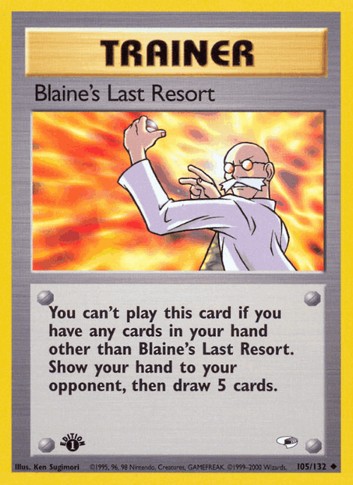 Blaine's Last Resort 105, Gym Heroes