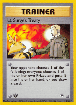 Lt. Surge's Treaty 112, Gym Heroes