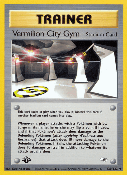 Vermilion City Gym 120, Gym Heroes