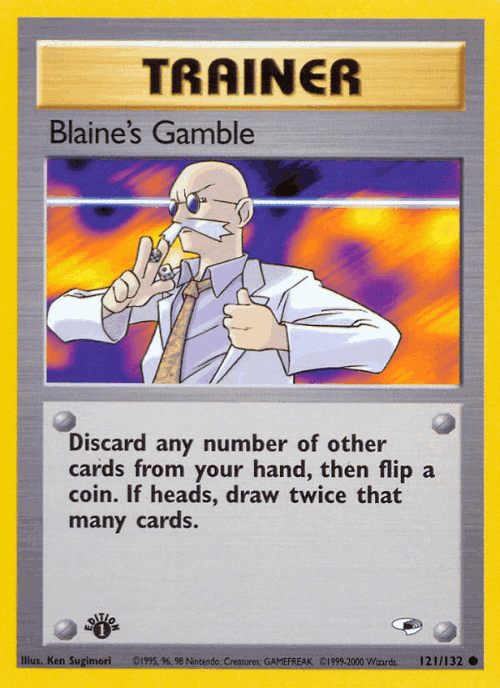 Blaine's Gamble 121, Gym Heroes