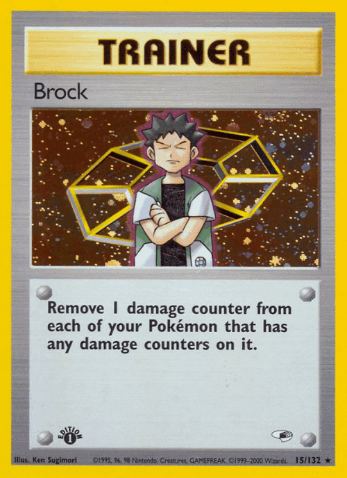 Brock Pokémon TCG card art