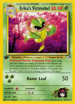 Erika's Victreebel 26, Gym Heroes