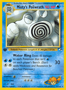 Misty's Poliwrath 31, Gym Heroes