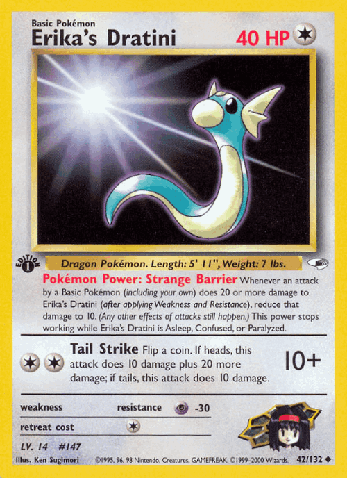 Erika's Dratini 42, Gym Heroes