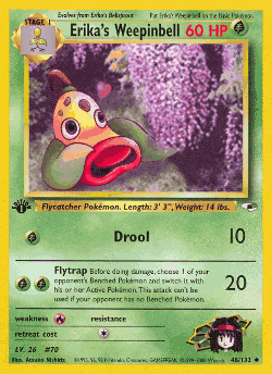 Erika's Weepinbell 48, Gym Heroes