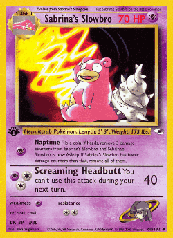 Sabrina's Slowbro 60, Gym Heroes
