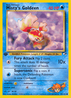 Misty's Goldeen 85, Gym Heroes