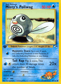 Misty's Poliwag 87, Gym Heroes