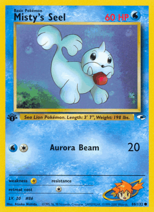 Misty's Seel 88, Gym Heroes