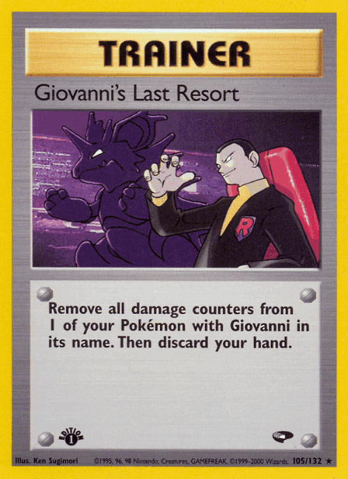 Giovanni's Last Resort 105, Gym Challenge