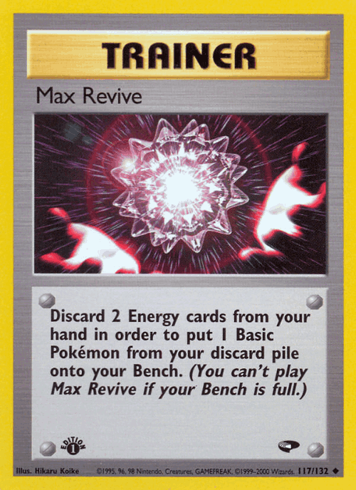 Max Revive 117, Gym Challenge