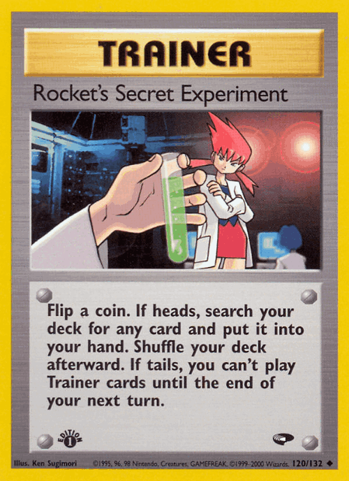 Rocket's Secret Experiment 120, Gym Challenge