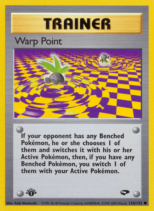 Warp Point #126 from Gym Challenge - Common - Illustrated by Keiji Kinebuchi