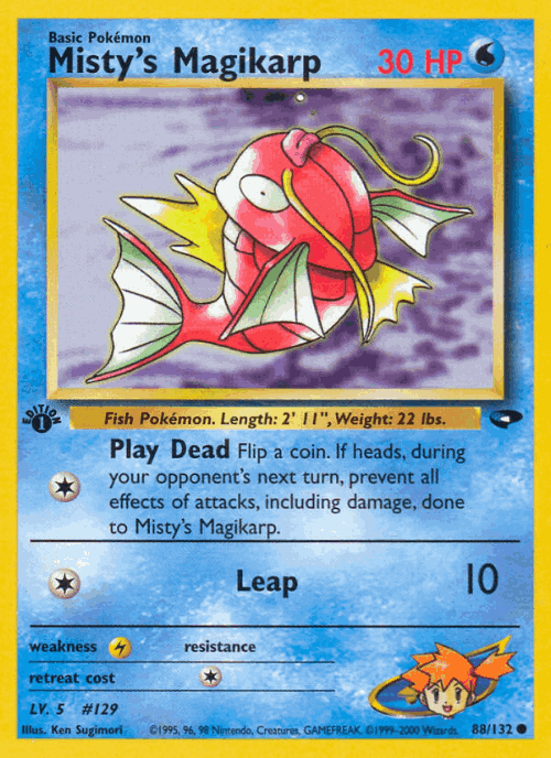 Misty's Magikarp 88, Gym Challenge