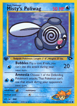 Misty's Poliwag 89, Gym Challenge