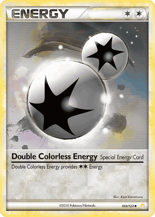 Double Colorless Energy 103, HeartGold & SoulSilver
