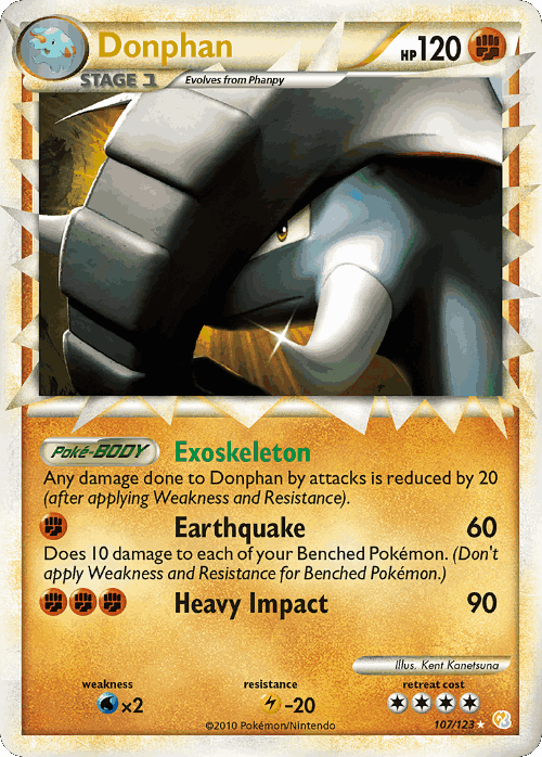 Donphan 107, HeartGold & SoulSilver
