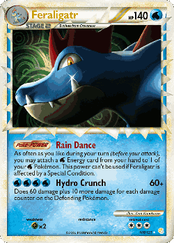 Feraligatr card art