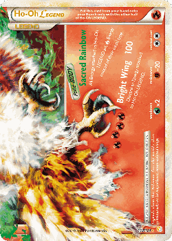 Ho-Oh LEGEND 112, HeartGold & SoulSilver