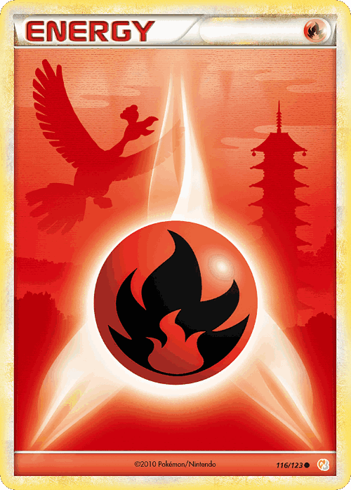 Fire Energy #116 from HeartGold & SoulSilver - Common
