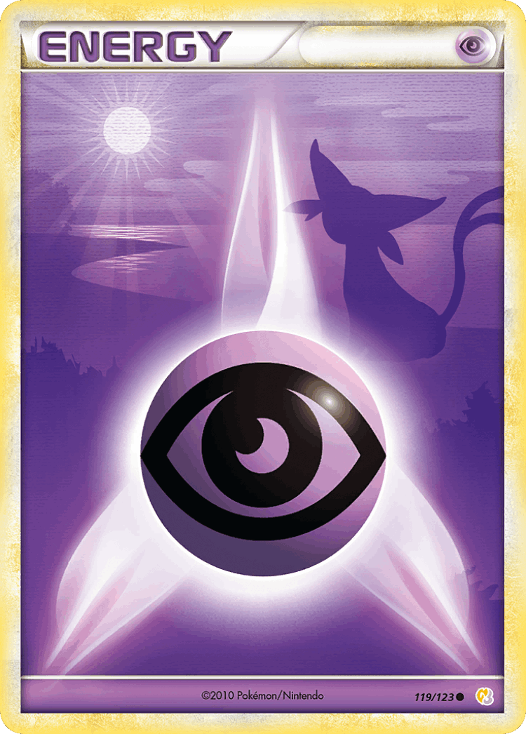 Psychic Energy #119 from HeartGold & SoulSilver - Common