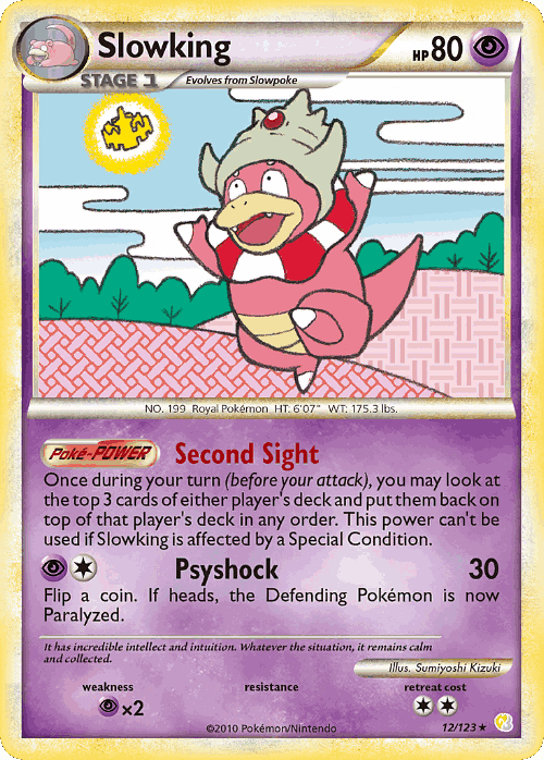 Slowking Pokémon TCG card art