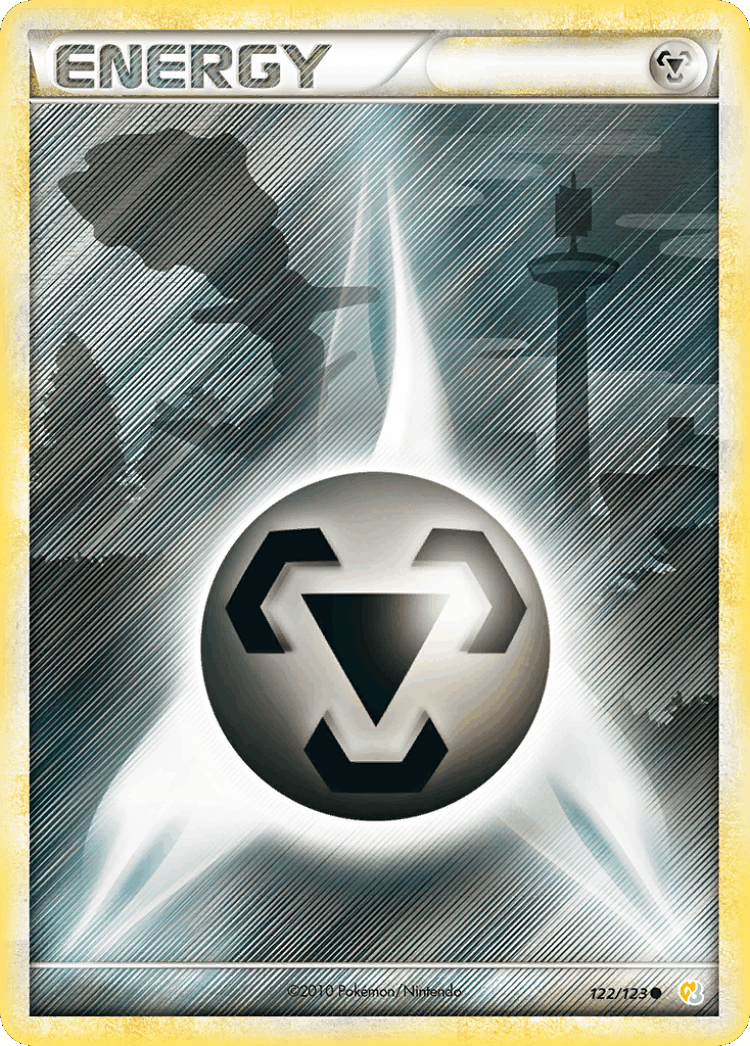Metal Energy #122 from HeartGold & SoulSilver - Common