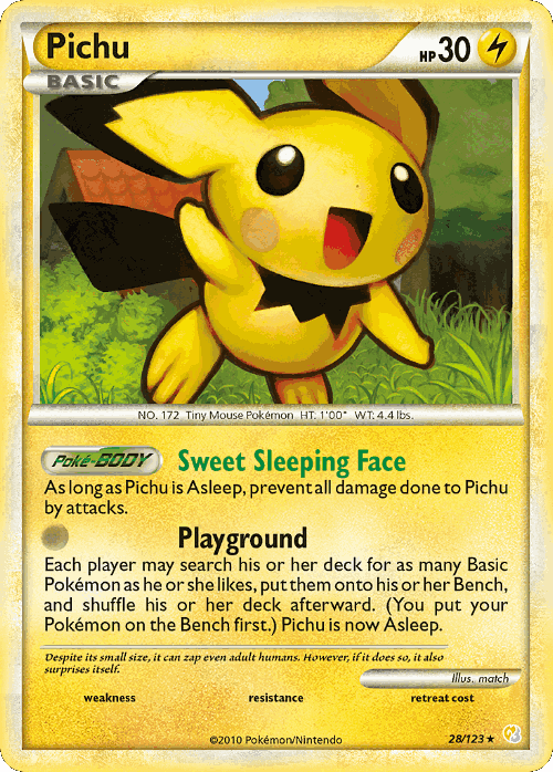 Pichu 28, HeartGold & SoulSilver