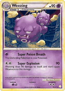 Weezing 34, HeartGold & SoulSilver