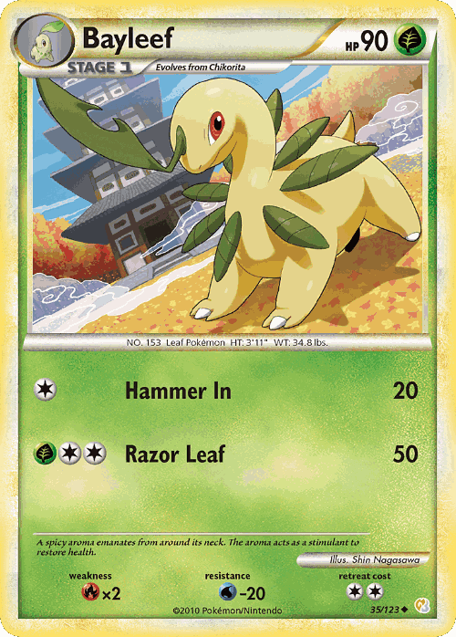 Bayleef 35, HeartGold & SoulSilver