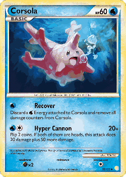 Corsola 37, HeartGold & SoulSilver